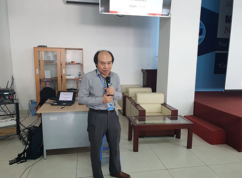 Giáo sư Đỗ Đức Thái, chủ biên chương trình Toán của chương trình giáo dục phổ thông mới (Ảnh: P.L)