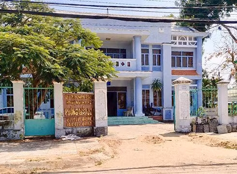 Phòng Giáo dục và Đào tạo huyện Hòn Đất, tỉnh Kiên Giang (ảnh: PLO)