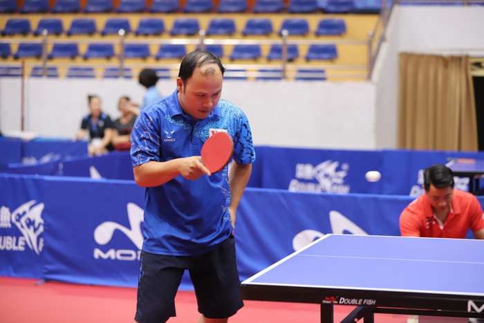 Giải Bóng bàn Cúp Hội Nhà báo Việt Nam lần thứ XIV năm 2020 diễn ra từ ngày 2/10-4/10. (Ảnh: Vũ Nhật Minh)