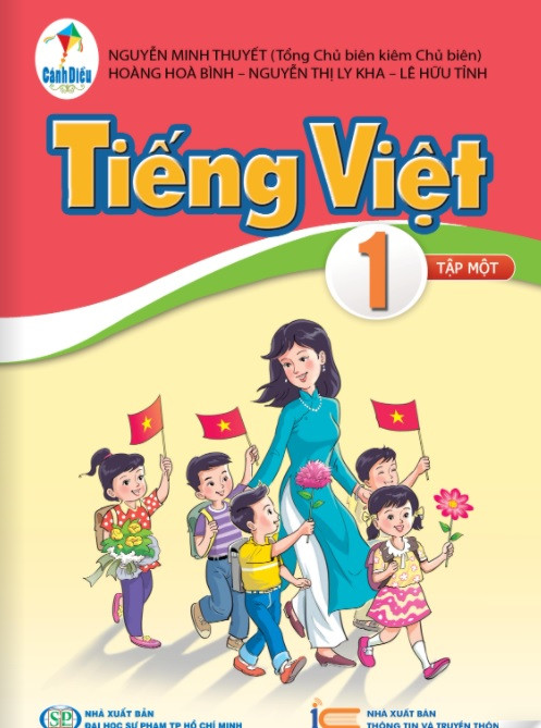 Sách giáo khoa Tiếng Việt 1 bộ Cánh diều. (Ảnh: sachcanhdieu.vn) Sách giáo khoa Tiếng Việt 1 bộ Cánh diều. (Ảnh: sachcanhdieu.vn)