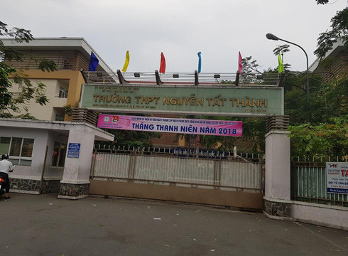 Hiệu trưởng Trường Nguyễn Tất Thành không đứng lớp dạy tiết nghĩa vụ từ năm 2015 (ảnh: P.L)