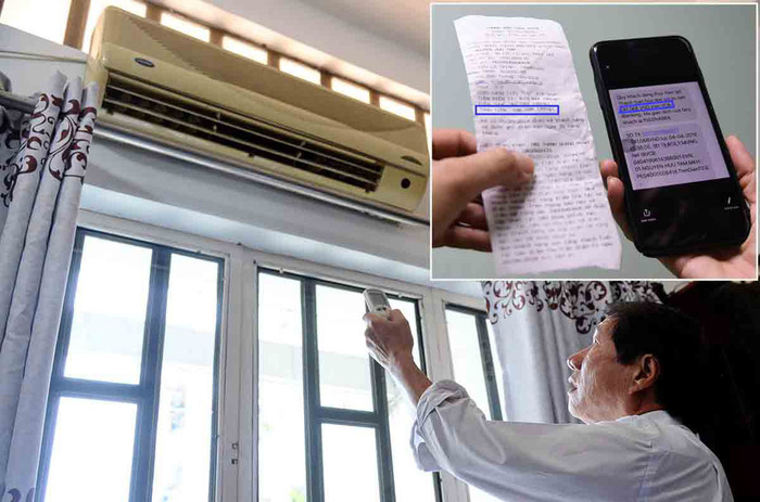 Nhiều người dân bất ngờ khi nhận hóa đơn điện tháng 4 tăng vọt so với các tháng trước đó. Ảnh: Tuổi trẻ. Nhiều người dân bất ngờ khi nhận hóa đơn điện tháng 4 tăng vọt so với các tháng trước đó. Ảnh: Tuổi trẻ.