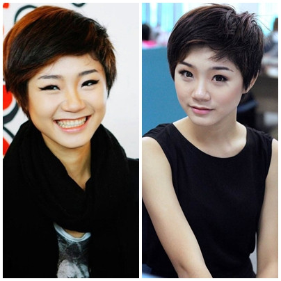 6. Trà My Nexttop model Được nhớ đến như một cô nàng búp bê của chương trình một tìm kiếm người mẫu với gương mặt bầu bĩnh, đáng yêu