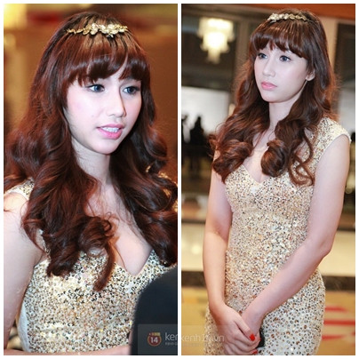 Nhưng gần đây, người ta thấy cô xuất hiện cùng một dung nhan khác hoàn toàn