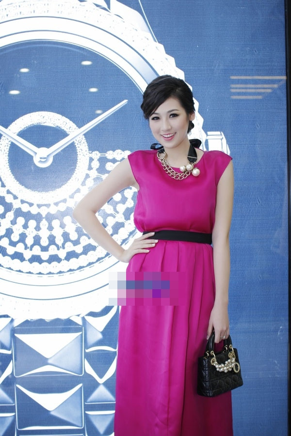 Tú Anh tại sự kiện.