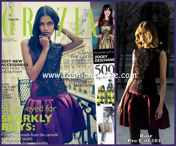 Lakshmi Menon trên bìa tạp chí.