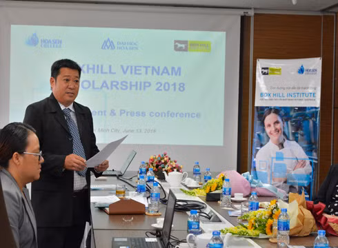 Thạc sĩ Nguyễn Trọng Duy - Hiệu trưởng Trường Cao đẳng Hoa Sen (ảnh: NTD) Thạc sĩ Nguyễn Trọng Duy - Hiệu trưởng Trường Cao đẳng Hoa Sen (ảnh: NTD)