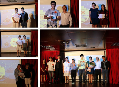 Trường Đại học Hoa Sen trao giải cuộc thi "Đọc và trải nghiệm tri thức" (ảnh: HSU) Trường Đại học Hoa Sen trao giải cuộc thi "Đọc và trải nghiệm tri thức" (ảnh: HSU)