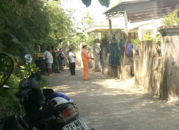 Hiện trường nơi xảy ra sự việc. Ảnh: Thủy Phan