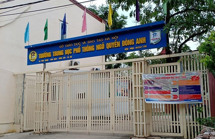 Địa điểm đào tạo tại trường Trung học Phổ thông Ngô Quyền đã được loại bỏ trong thông báo tuyển sinh mới nhất (Ảnh:N.D) Địa điểm đào tạo tại trường Trung học Phổ thông Ngô Quyền đã được loại bỏ trong thông báo tuyển sinh mới nhất (Ảnh:N.D)