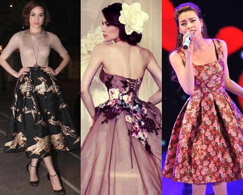 Hồ Ngọc Hà là tín đồ của phong cách vintage khi cô liên tục xuất hiện với những chiếc váy xòe cổ điển tuyệt đẹp Hồ Ngọc Hà là tín đồ của phong cách vintage khi cô liên tục xuất hiện với những chiếc váy xòe cổ điển tuyệt đẹp