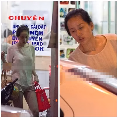 Khuôn mặt mộc của cô cũng khiến nhiều người 'hốt hoảng'