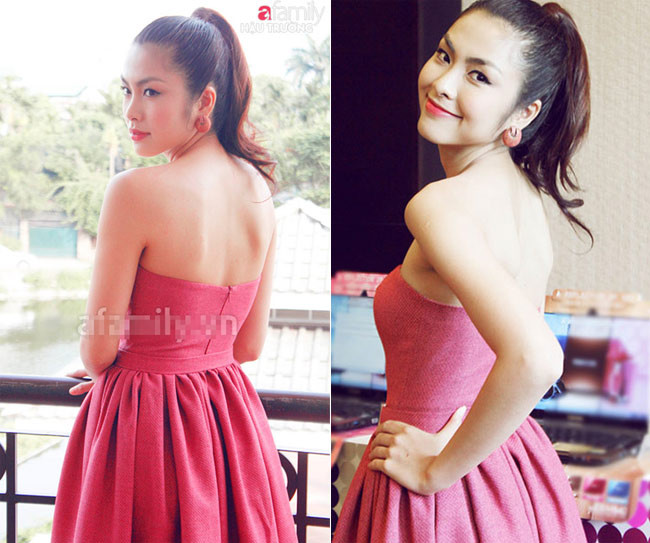 Tấm lưng trần thu hút mọi ánh nhìn