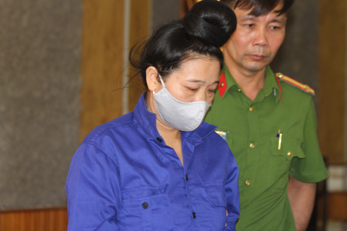 Bị cáo Lò Thị Trường. Ảnh: Vũ Phương.