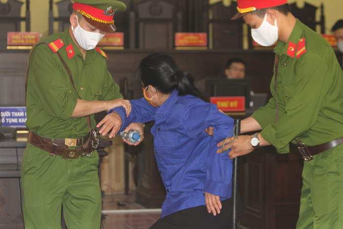 Bị cáo Hoàng Thị Thành. Ảnh: Vũ Phương.