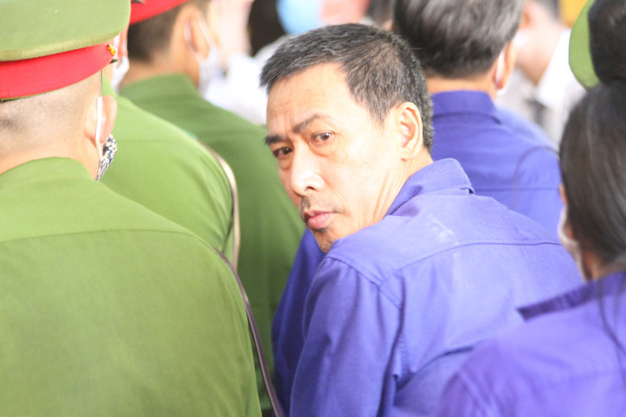 Bị cáo Đặng Hữu Thủy. Ảnh: Vũ Phương.