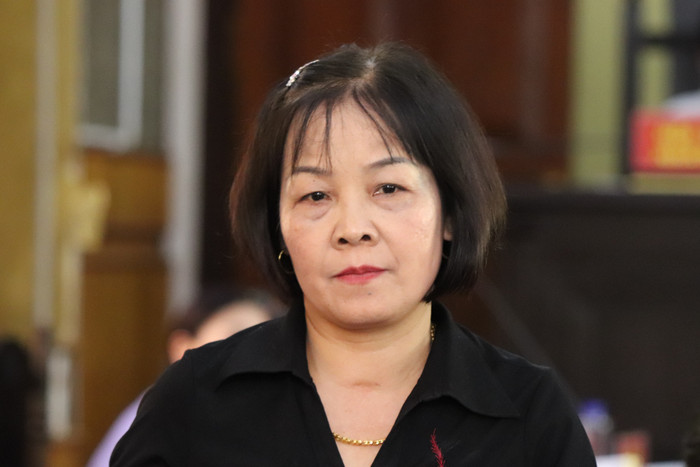 Bà Nguyễn Thị Kim. Ảnh: Vũ Phương.