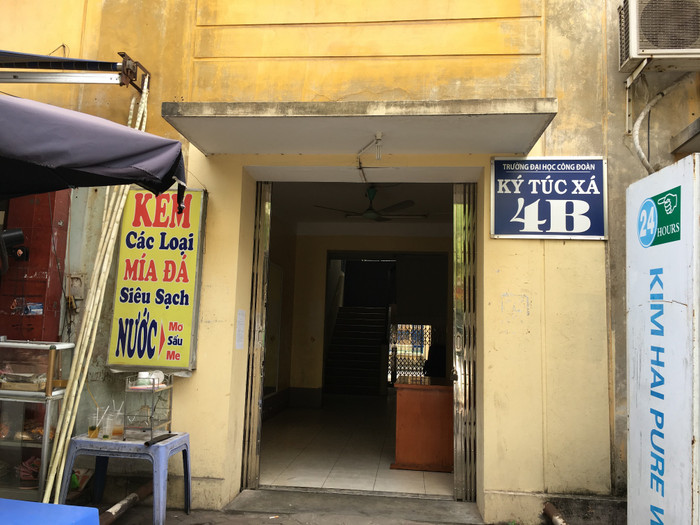 Một trong những ký túc xá Trường đại học Công Đoàn. Ảnh: Vũ Phương. Một trong những ký túc xá Trường đại học Công Đoàn. Ảnh: Vũ Phương.