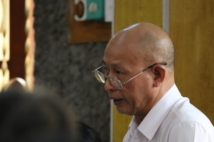 Luật sư Phạm Văn Hiển đặt nhiều câu hỏi xoay quanh việc ông Yến bị truy tố vì sao ông Đức thì không? Ảnh: Vũ Phương.