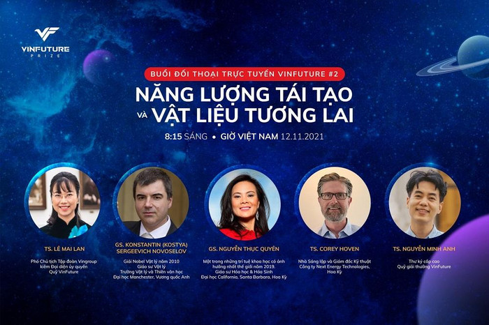 Chương trình đối thoại trực tuyến toàn cầu do Quỹ VinFuture tổ chức Chương trình đối thoại trực tuyến toàn cầu do Quỹ VinFuture tổ chức