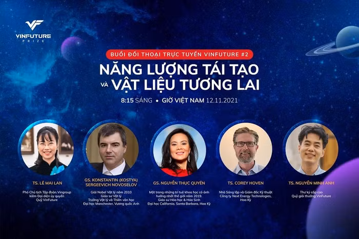 Chương trình đối thoại trực tuyến toàn cầu do Quỹ VinFuture tổ chức