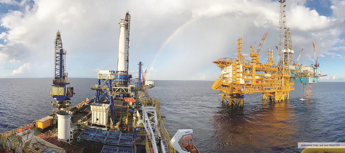 Giàn khoan khai thác Sao Vàng CPP Giàn khoan khai thác Sao Vàng CPP