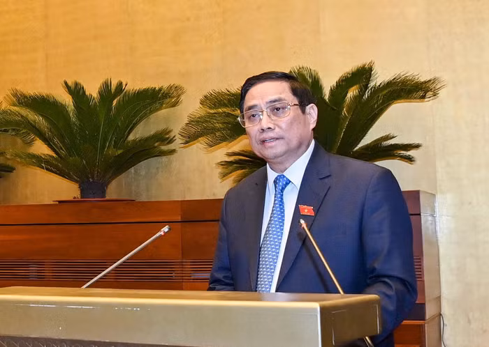 Thủ tướng Phạm Minh Chính: Tình hình kinh tế xã hội tháng 10 chuyển biến tích cực và có nhiều điểm khởi sắc hơn so với tháng trước. Ảnh VGP/Nhật Bắc