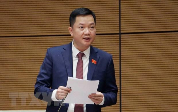 Đại biểu Quốc hội tỉnh Đồng Nai Trịnh Xuân An phát biểu. (Ảnh: Doãn Tấn/TTXVN) Đại biểu Quốc hội tỉnh Đồng Nai Trịnh Xuân An phát biểu. (Ảnh: Doãn Tấn/TTXVN)