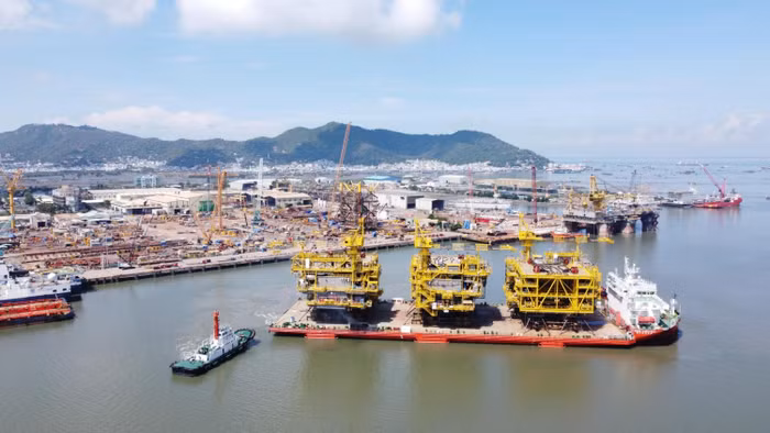 Cảng dầu khí tại Thành phố Vũng Tàu