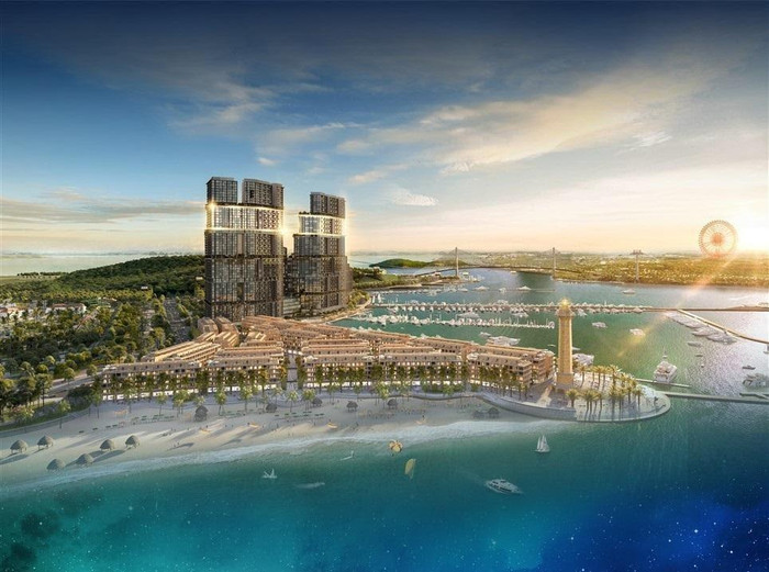 Phối cảnh minh họa tổ hợp bất động sản Giải trí Sun Marina Phối cảnh minh họa tổ hợp bất động sản Giải trí Sun Marina