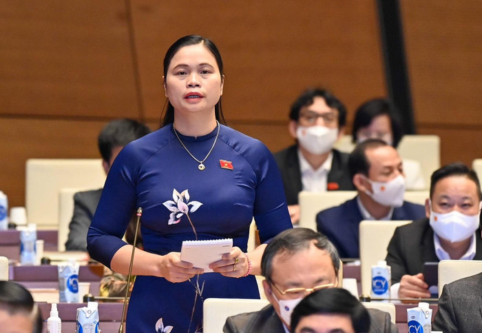 Đại biểu Ma Thị Thúy (Tuyên Quang). Ảnh VGP/Nhật Bắc Đại biểu Ma Thị Thúy (Tuyên Quang). Ảnh VGP/Nhật Bắc