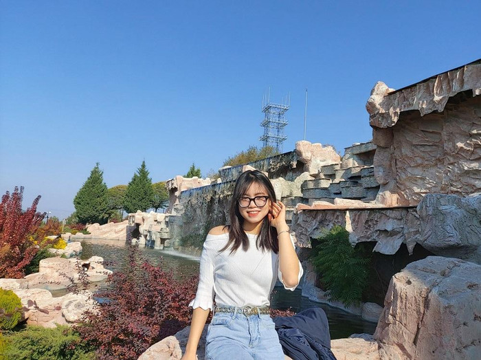 Hoàng Trang luôn nỗ lực tìm kiếm con đường riêng. (Ảnh: Nhân vật cung cấp). Hoàng Trang luôn nỗ lực tìm kiếm con đường riêng. (Ảnh: Nhân vật cung cấp).