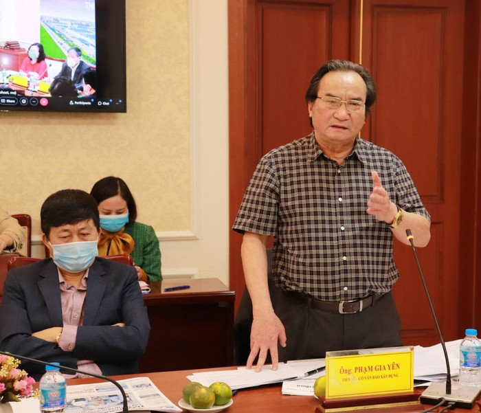 Tiến sĩ Phạm Gia Yên – Cố vấn Báo Xây dựng. Ảnh: Báo Xây dựng. Tiến sĩ Phạm Gia Yên – Cố vấn Báo Xây dựng. Ảnh: Báo Xây dựng.