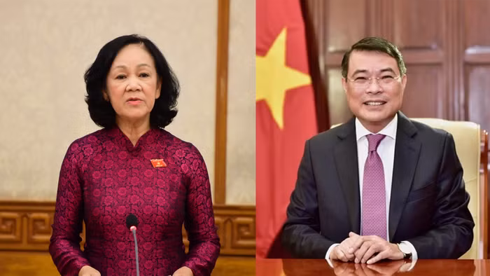 Đồng chí Trương Thị Mai và đồng chí Lê Minh Hưng Đồng chí Trương Thị Mai và đồng chí Lê Minh Hưng