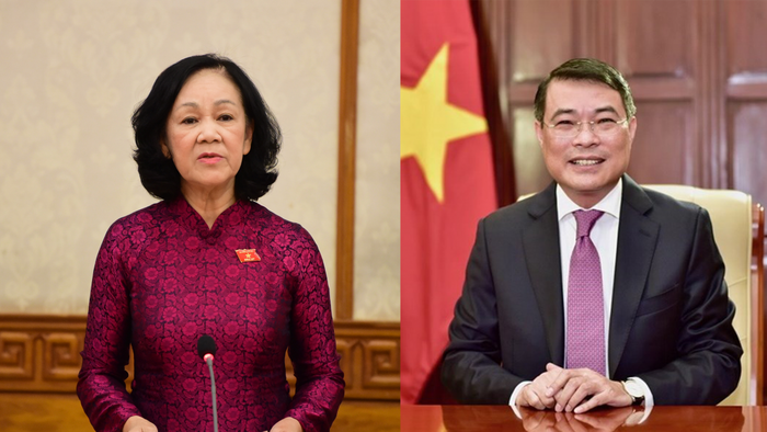 Đồng chí Trương Thị Mai và đồng chí Lê Minh Hưng Đồng chí Trương Thị Mai và đồng chí Lê Minh Hưng