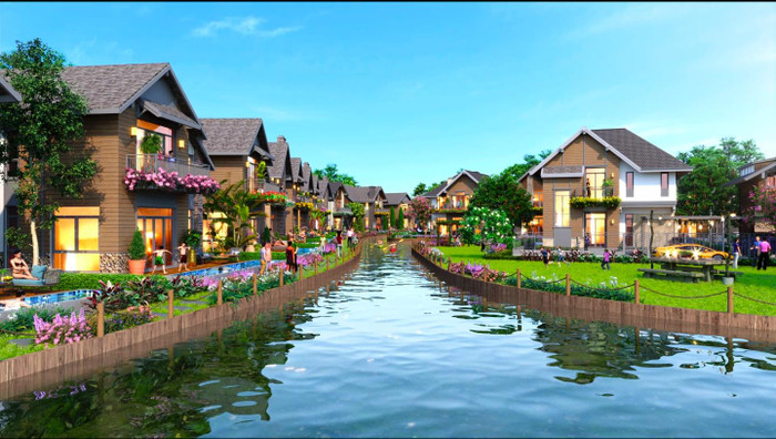 Không gian nghỉ dưỡng thanh bình, tiện nghi tại biệt thự cạnh kênh đào lagoon The Tropicana. Không gian nghỉ dưỡng thanh bình, tiện nghi tại biệt thự cạnh kênh đào lagoon The Tropicana.