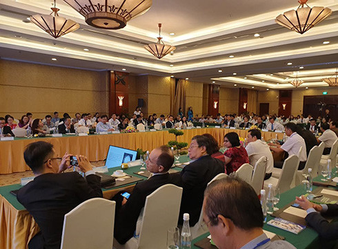 Hội thảo “Phát triển nguồn nhân lực du lịch chất lượng cao trong bối cảnh hội nhập quốc tế” (ảnh: P.L) Hội thảo “Phát triển nguồn nhân lực du lịch chất lượng cao trong bối cảnh hội nhập quốc tế” (ảnh: P.L)