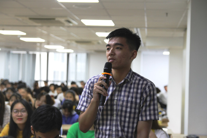 Em Đào Trung Hiếu. Ảnh: Vũ Phương