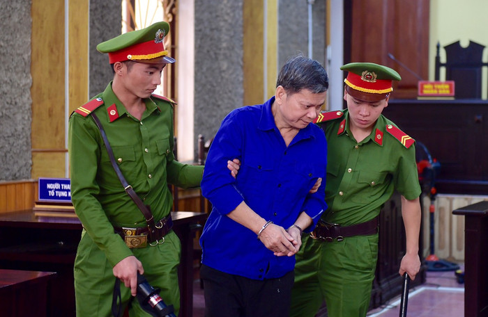 Bị cáo Lò Văn Huynh. Ảnh: V.P.