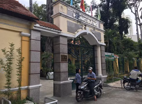 Phụ huynh cho rằng, Trường Hồng Bàng đã tổ chức thi xếp lớp cho học sinh đầu cấp (ảnh: P.L)
