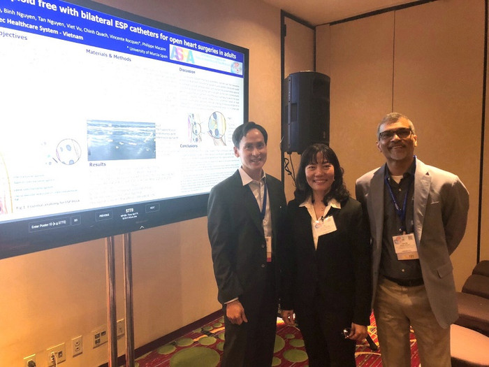 Vinmec là bệnh viện đầu tiên trên thế giới công bố các ca phẫu thuật tim hở có sự hỗ trợ của kỹ thuật gây tê mặt phẳng cơ dựng sống (ESP) thành công.