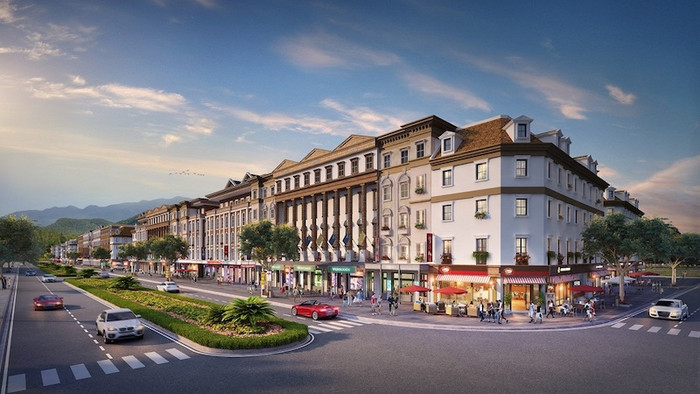 Phân khu shophouse Australia Phân khu shophouse Australia