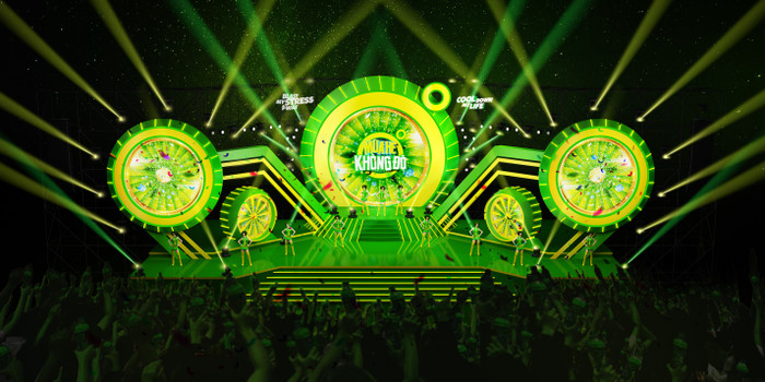 Sân khấu hoành tráng của Mùa hè không độ 2018 Sân khấu hoành tráng của Mùa hè không độ 2018