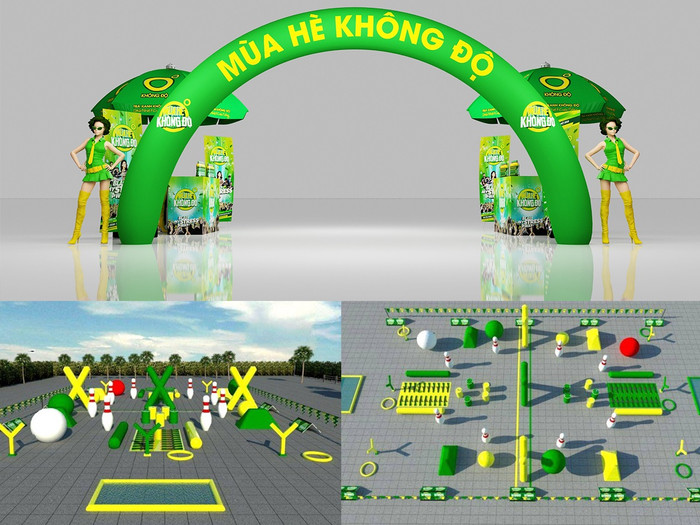 Trò chơi bắn súng nước đối kháng được Trà xanh Không độ thiết kế tại Mùa hè không độ 2018 Trò chơi bắn súng nước đối kháng được Trà xanh Không độ thiết kế tại Mùa hè không độ 2018