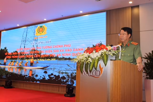 Thượng tướng Bùi Văn Nam - Thứ trưởng Bộ Công an