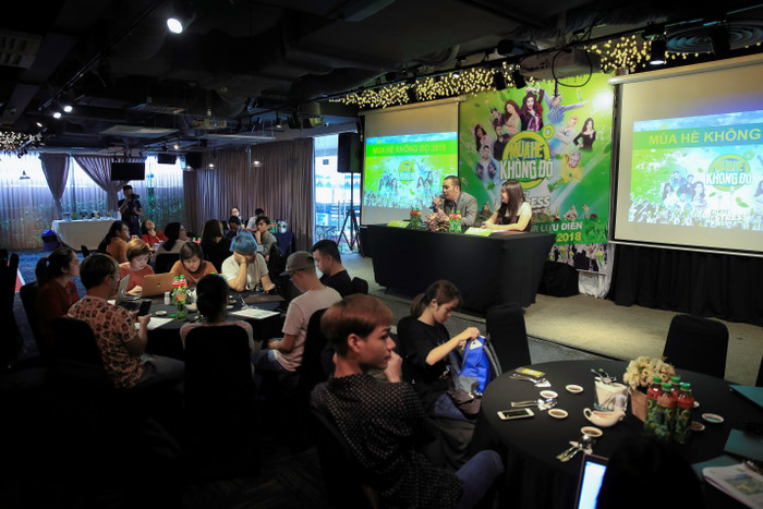 Nhãn hàng Trà xanh Không độ giới thiệu sự trở lại của Mùa hè Không độ với giới truyền thông Nhãn hàng Trà xanh Không độ giới thiệu sự trở lại của Mùa hè Không độ với giới truyền thông