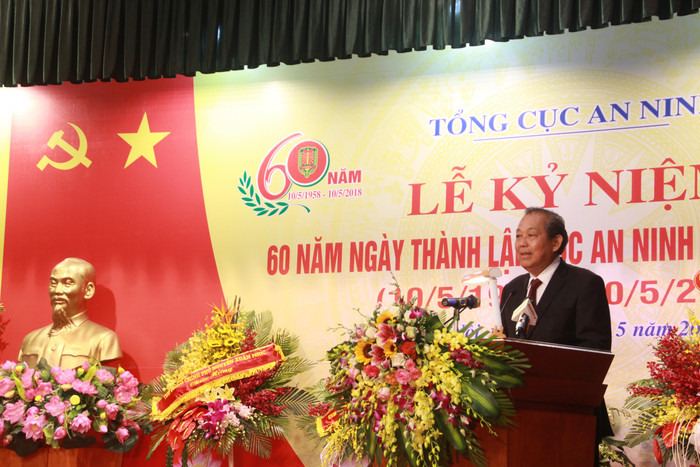 Phó Thủ tướng Thường trực Chính phủ Trương Hoà Bình phát biểu tại buổi lễ kỷ niệm. Ảnh: VGP/Lê Sơn Phó Thủ tướng Thường trực Chính phủ Trương Hoà Bình phát biểu tại buổi lễ kỷ niệm. Ảnh: VGP/Lê Sơn