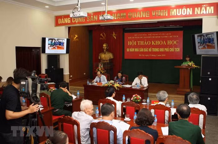 Quang cảnh hội thảo. (Ảnh: Thanh Tùng/TTXVN) Quang cảnh hội thảo. (Ảnh: Thanh Tùng/TTXVN)