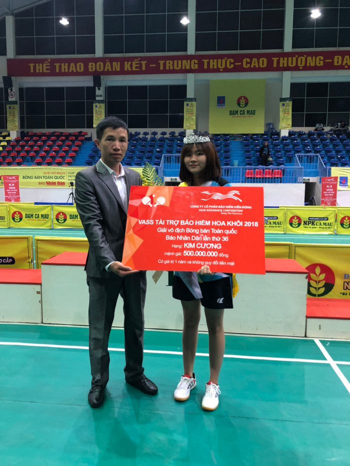 Hoa khôi Chung Thị Mỹ Huyền, đoàn bóng bàn Tây Ninh đã trở thành Hoa khôi giải Vô địch bóng bàn toàn quốc Báo Nhân Dân lần thứ 36. Hoa khôi Chung Thị Mỹ Huyền, đoàn bóng bàn Tây Ninh đã trở thành Hoa khôi giải Vô địch bóng bàn toàn quốc Báo Nhân Dân lần thứ 36.