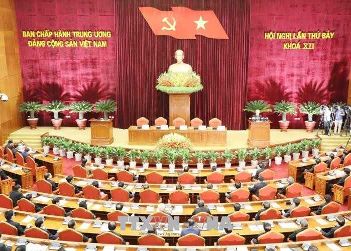 Toàn cảnh bế mạc hội nghị. Ảnh: Trí Dũng/TTXVN Toàn cảnh bế mạc hội nghị. Ảnh: Trí Dũng/TTXVN